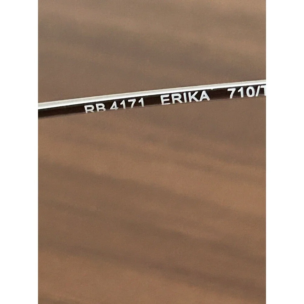 Ray-Ban Erika RB4171 Polarized Round Tortoise Brown Sunglasses Size 54-18 used